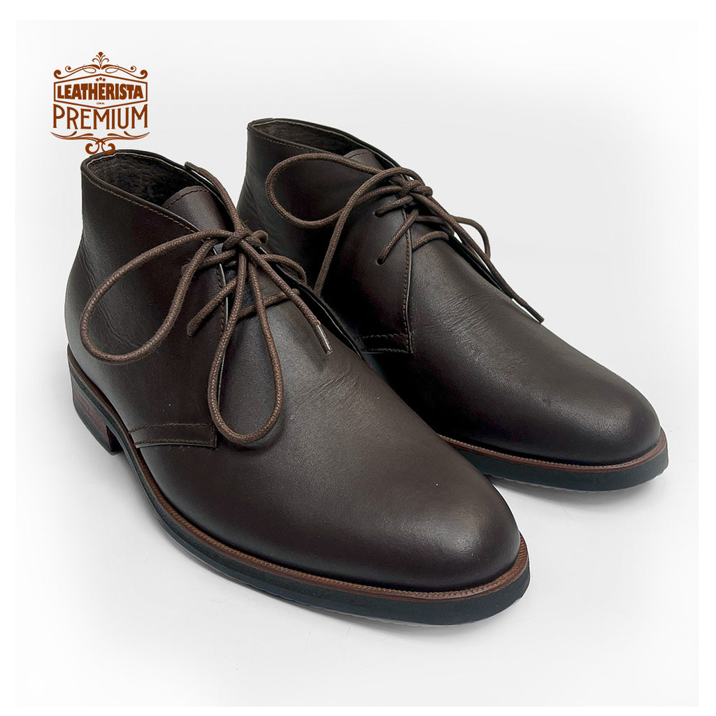 Matikas Leather Chuka Boots