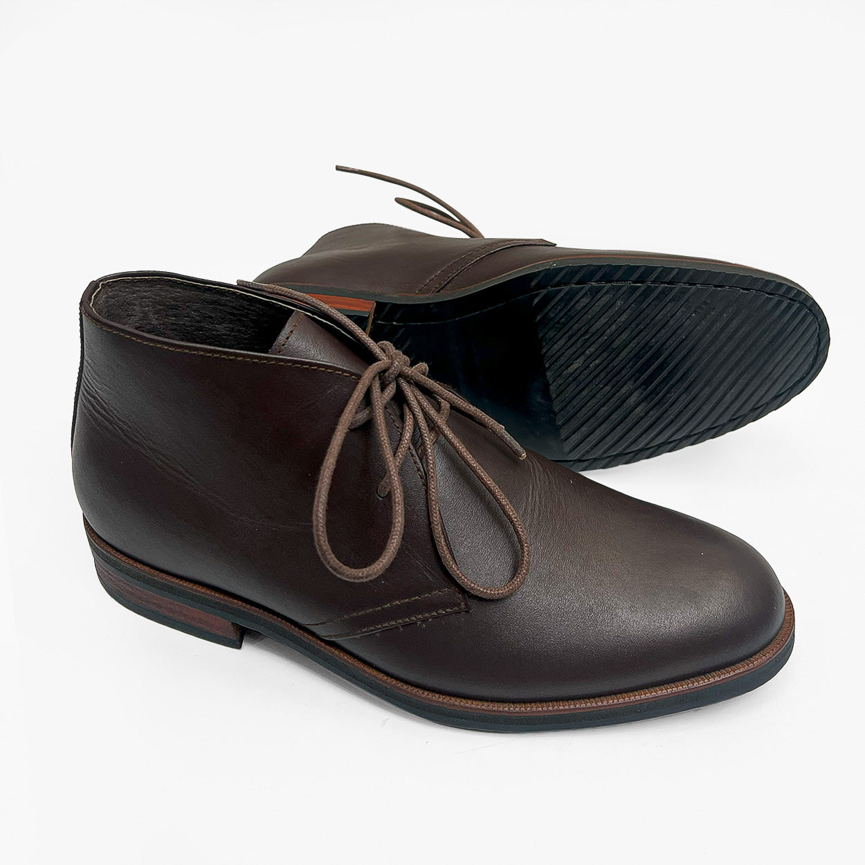 Matikas Leather Chuka Boots